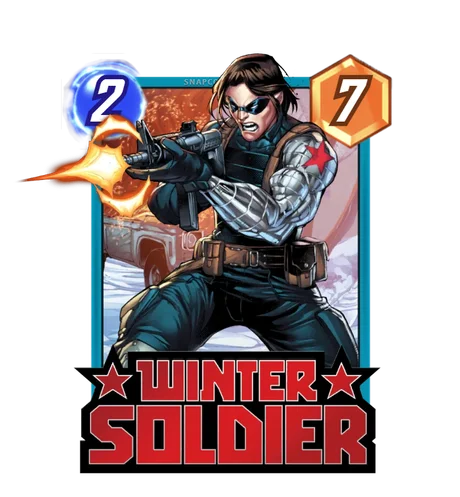 Winter Soldier token - Marvel Snap