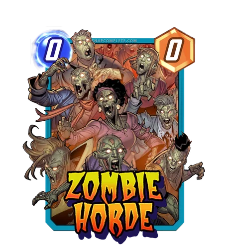 Zombie Horde Marvel Snap token