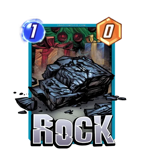 Rock (Winter Vacation) token variant