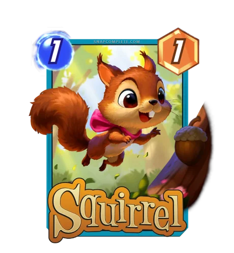 Squirrel Girl Chibi token variant - Marvel Snap