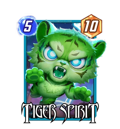 Tiger Spirit (Mooncolony Chibi) token variant