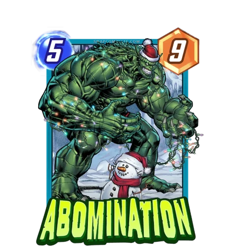 Abomination Winter Vacation variant