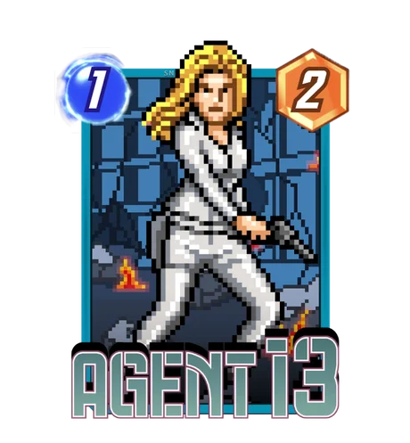 Agent 13 Pixel variant
