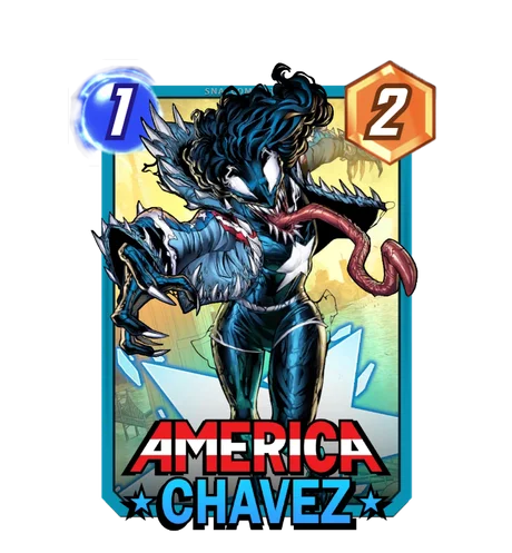 America Chavez Venomized variant