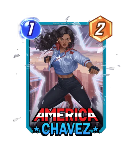 America Chavez FLAME Hearts variant