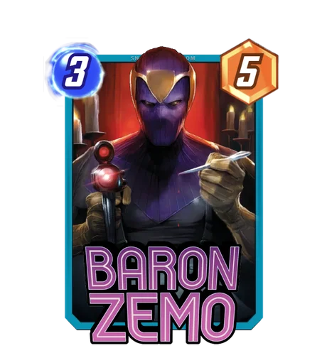 Baron Zemo Francesco Mattina variant