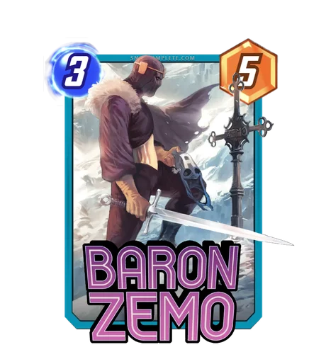 Baron Zemo Marko Djurdjević variant