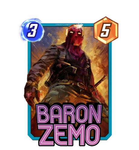 Baron Zemo Viktor Farro variant