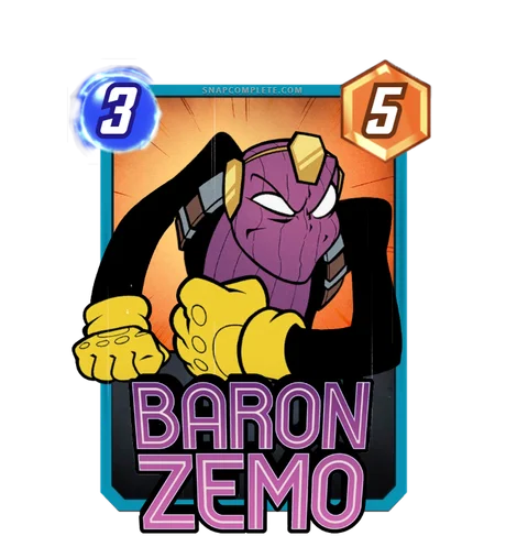 Baron Zemo Toon World variant