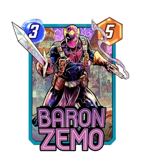 Baron Zemo Vincenzo Riccardi variant