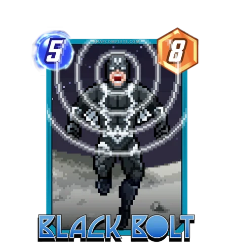 Black Bolt Pixel variant