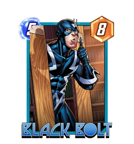 Black Bolt Shhh! variant