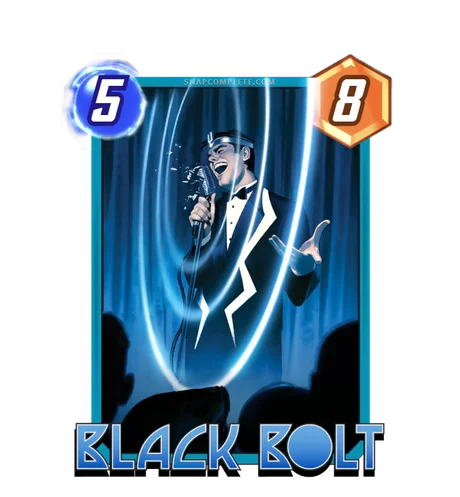 Black Bolt Jeff Dekal variant