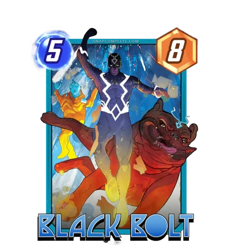 Black Bolt Christian Ward variant