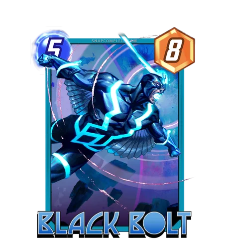 Black Bolt Michal Ivan variant
