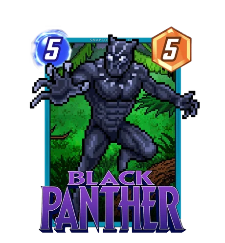 Black Panther Pixel variant
