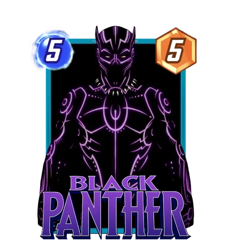 Black Panther Negative Space variant