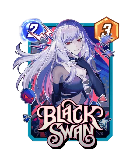 Black Swan Sticker variant