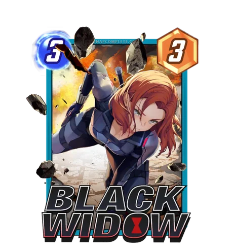 Black Widow Anime variant