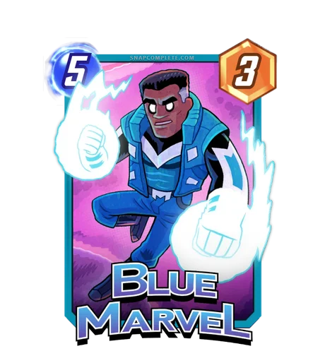 Blue Marvel Dan Hipp variant