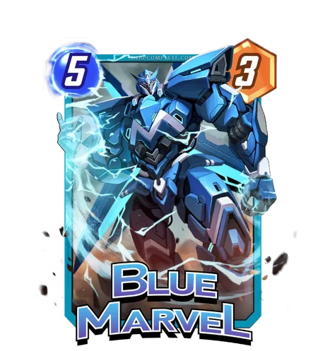 Blue Marvel Mech variant
