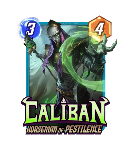 Caliban Horseman of Pestilence Dardo Studios variant