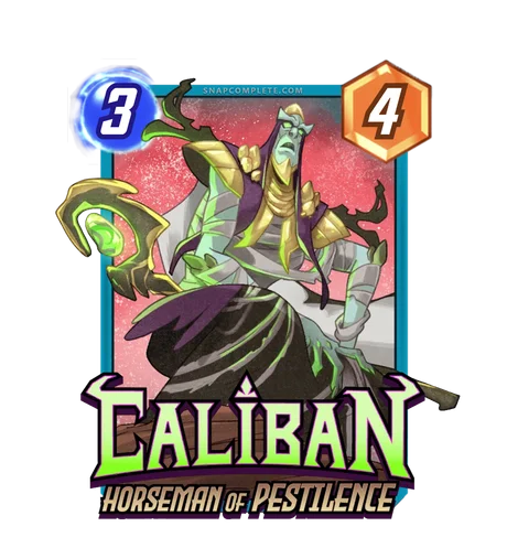 Caliban Horseman of Pestilence (Sean Galloway) variant