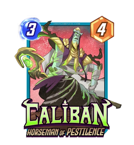 Caliban Horseman of Pestilence (Sean Galloway) variant