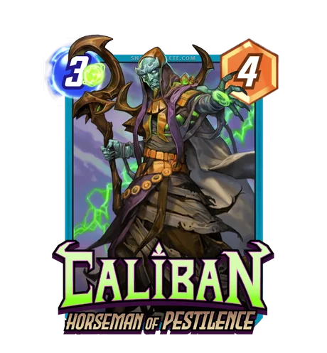 Caliban Horseman of Pestilence Zoltan Boros variant