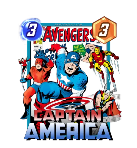 Captain America Silver Age variant