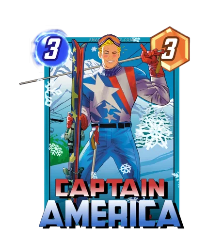 Captain America Winter Vacation variant
