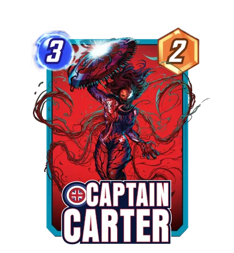 Captain Carter Carnageized variant