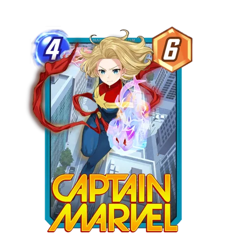 Captain Marvel Anime variant