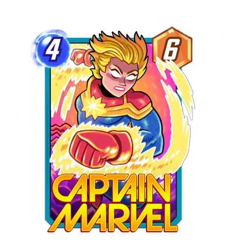 Captain Marvel Dan Hipp variant