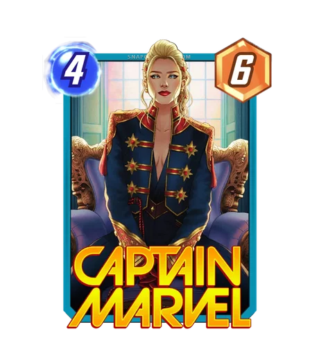 Captain Marvel Hellfire Gala variant
