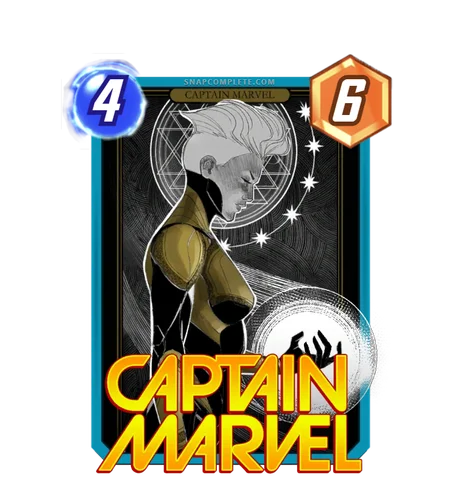 Captain Marvel Midnight Suns variant