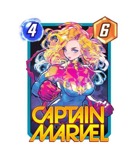 Captain Marvel Rose Besch variant