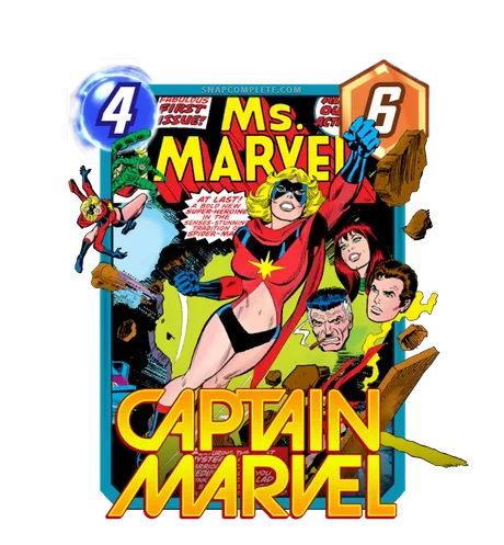 Captain Marvel Bronze Age variant