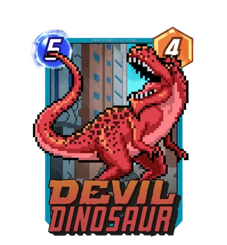 Devil Dinosaur Pixel variant