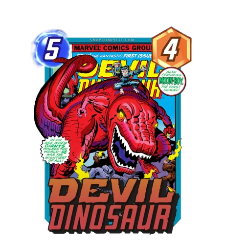 Devil Dinosaur Bronze Age variant