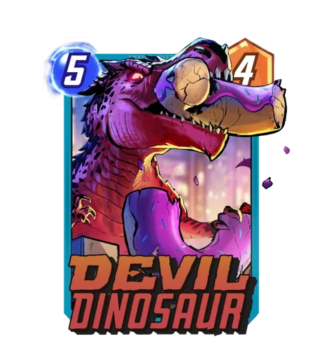 Devil Dinosaur Food Fight variant