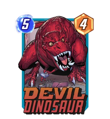Devil Dinosaur Games! variant