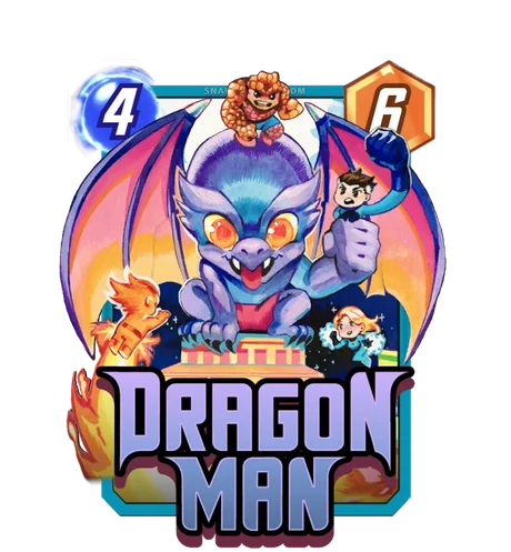 Dragon Man (Chibi) variant