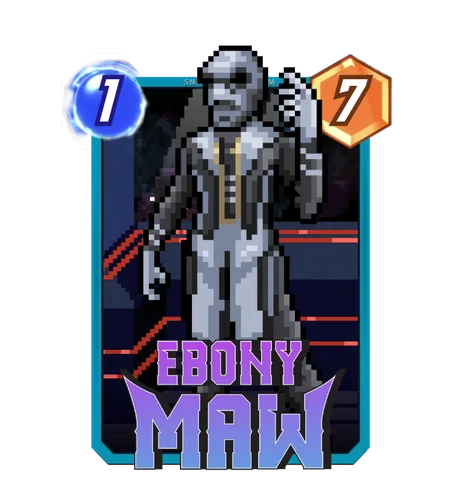 Ebony Maw Pixel variant