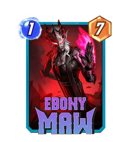 Ebony Maw Shadowborn variant