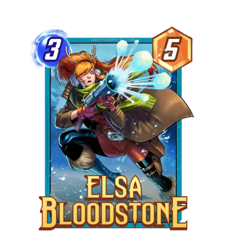 Elsa Bloodstone Winter Vacation variant