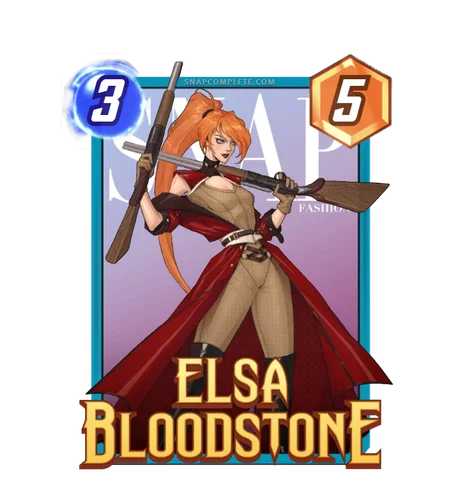 Elsa Bloodstone Lemon Art variant