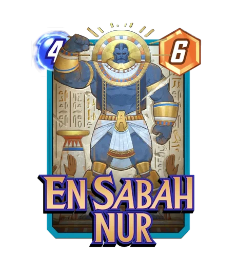 En Sabah Nur Hieroglyphic variant