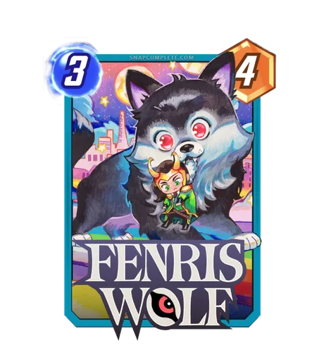 Fenris Wolf Chibi variant