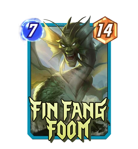 Fin Fang Foom (Lemon Art) variant
